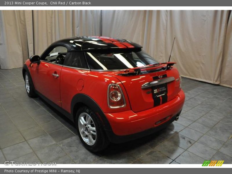 Chili Red / Carbon Black 2013 Mini Cooper Coupe