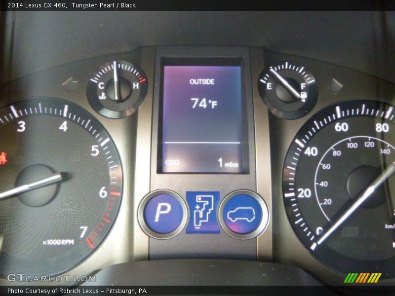  2014 GX 460 460 Gauges