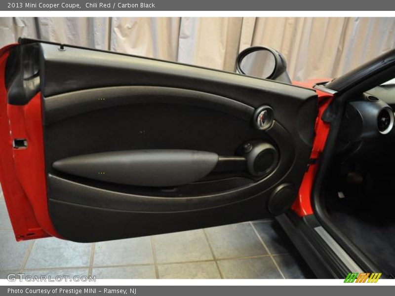 Chili Red / Carbon Black 2013 Mini Cooper Coupe