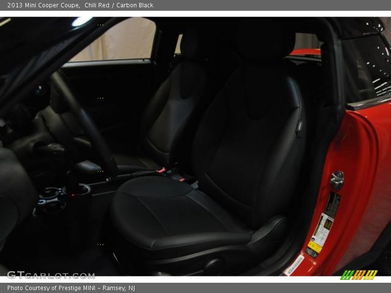 Chili Red / Carbon Black 2013 Mini Cooper Coupe