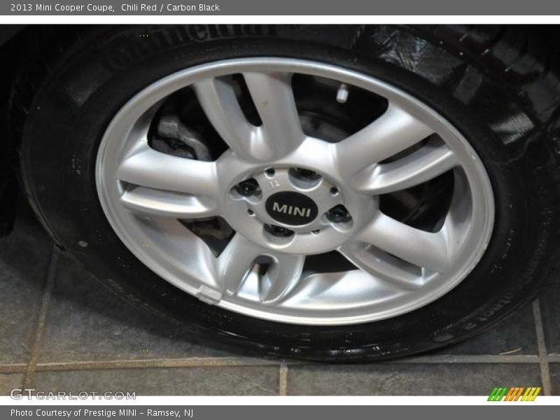 Chili Red / Carbon Black 2013 Mini Cooper Coupe