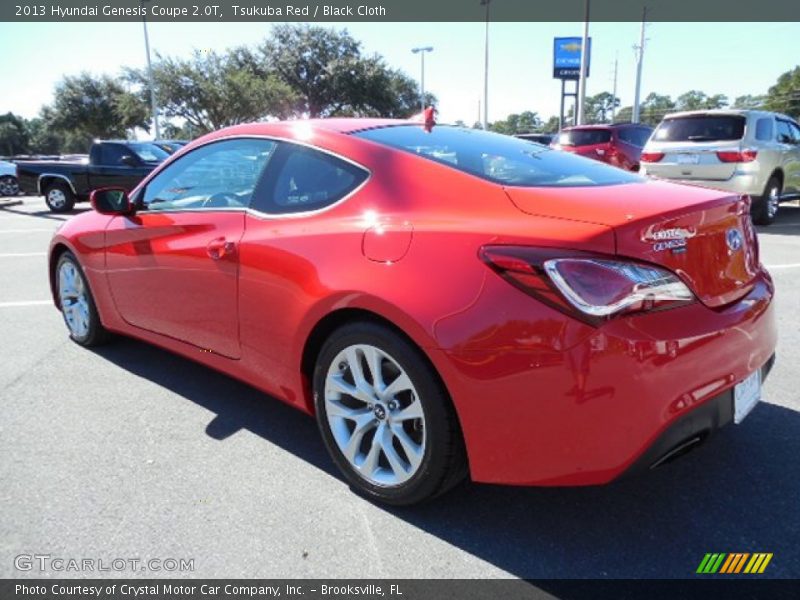 Tsukuba Red / Black Cloth 2013 Hyundai Genesis Coupe 2.0T