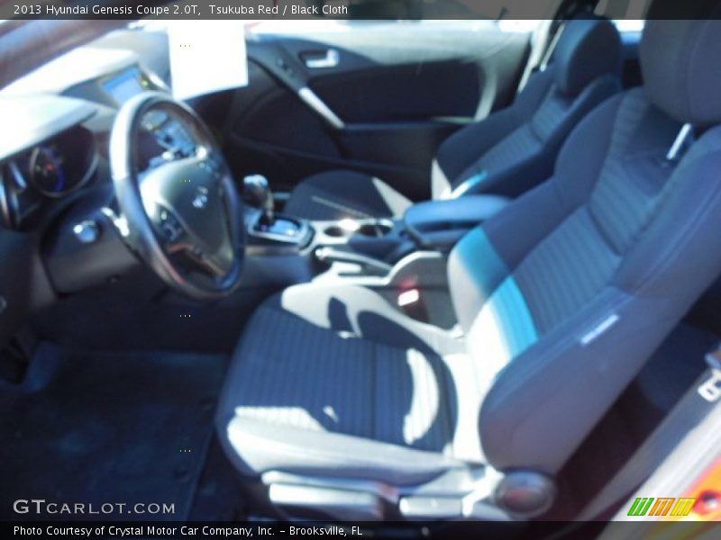 Tsukuba Red / Black Cloth 2013 Hyundai Genesis Coupe 2.0T