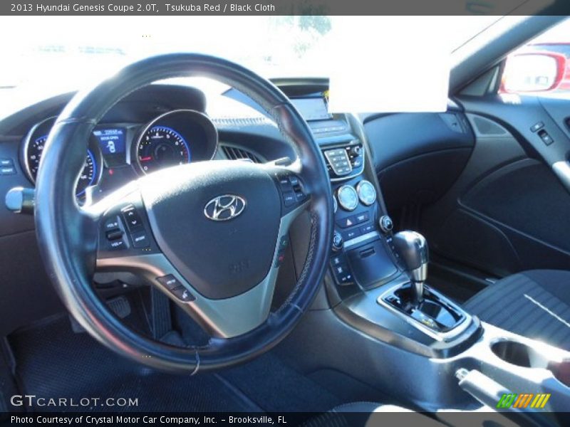 Tsukuba Red / Black Cloth 2013 Hyundai Genesis Coupe 2.0T