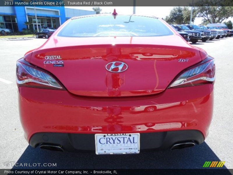 Tsukuba Red / Black Cloth 2013 Hyundai Genesis Coupe 2.0T