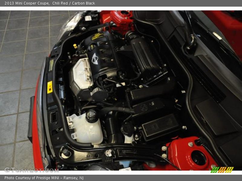Chili Red / Carbon Black 2013 Mini Cooper Coupe