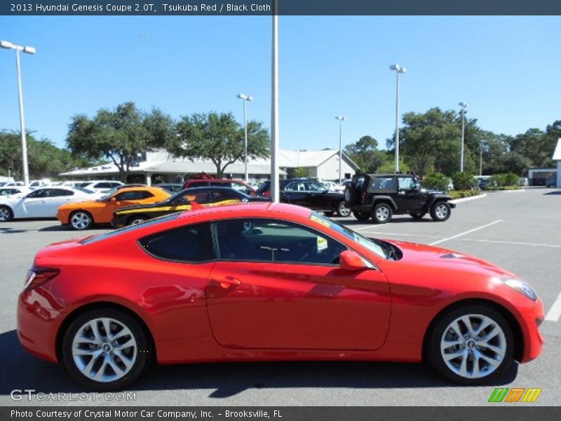 Tsukuba Red / Black Cloth 2013 Hyundai Genesis Coupe 2.0T
