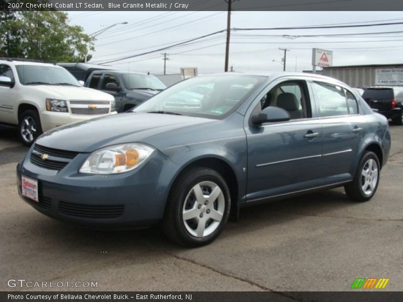 Blue Granite Metallic / Gray 2007 Chevrolet Cobalt LT Sedan