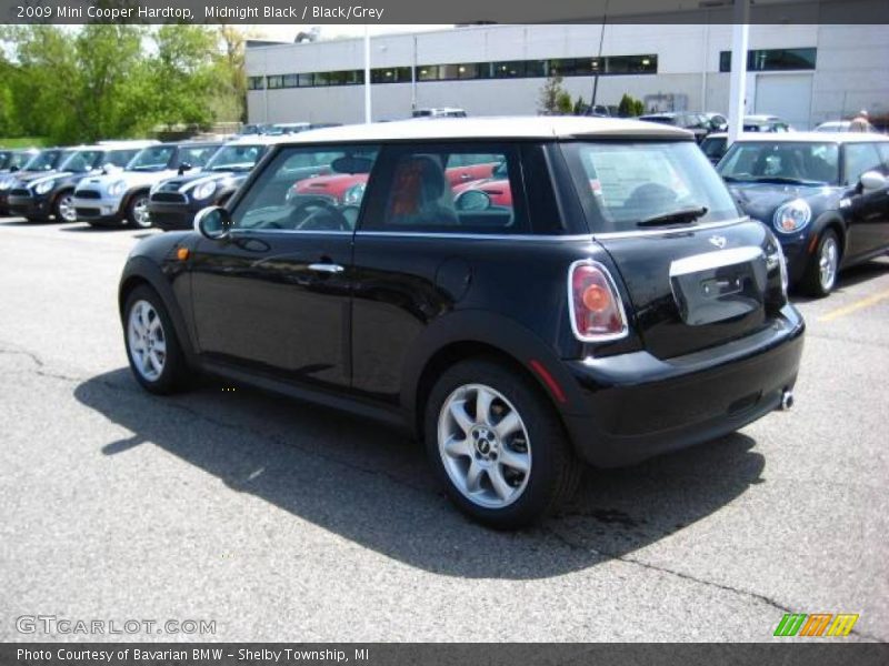 Midnight Black / Black/Grey 2009 Mini Cooper Hardtop