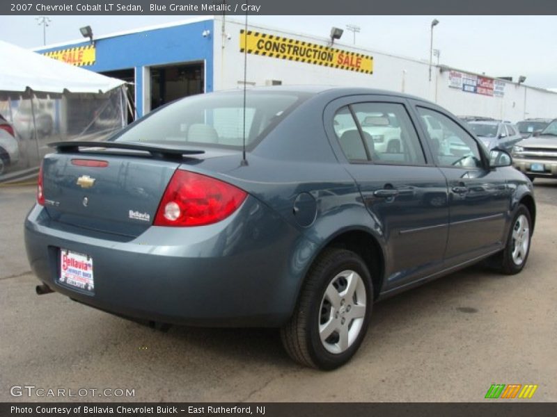 Blue Granite Metallic / Gray 2007 Chevrolet Cobalt LT Sedan