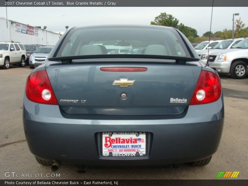 Blue Granite Metallic / Gray 2007 Chevrolet Cobalt LT Sedan