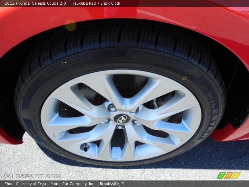 Tsukuba Red / Black Cloth 2013 Hyundai Genesis Coupe 2.0T