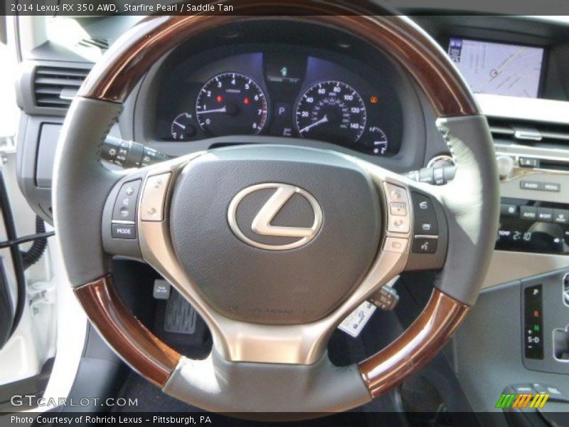  2014 RX 350 AWD Steering Wheel