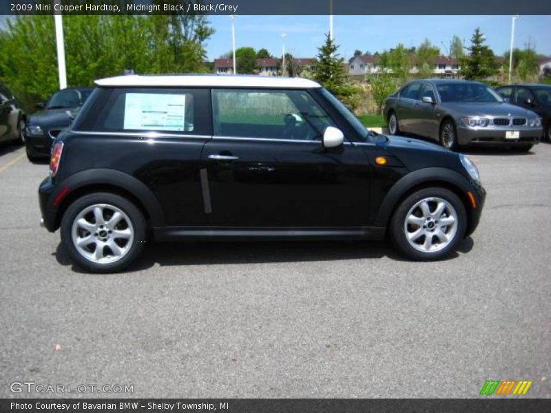 Midnight Black / Black/Grey 2009 Mini Cooper Hardtop