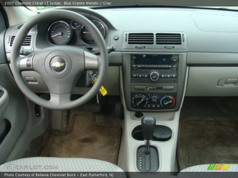 Blue Granite Metallic / Gray 2007 Chevrolet Cobalt LT Sedan