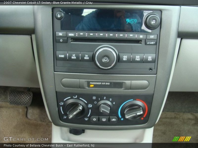 Blue Granite Metallic / Gray 2007 Chevrolet Cobalt LT Sedan