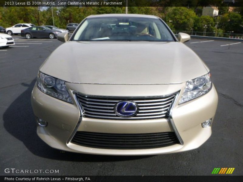 Satin Cashmere Metallic / Parchment 2013 Lexus ES 300h Hybrid
