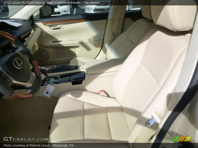 Satin Cashmere Metallic / Parchment 2013 Lexus ES 300h Hybrid