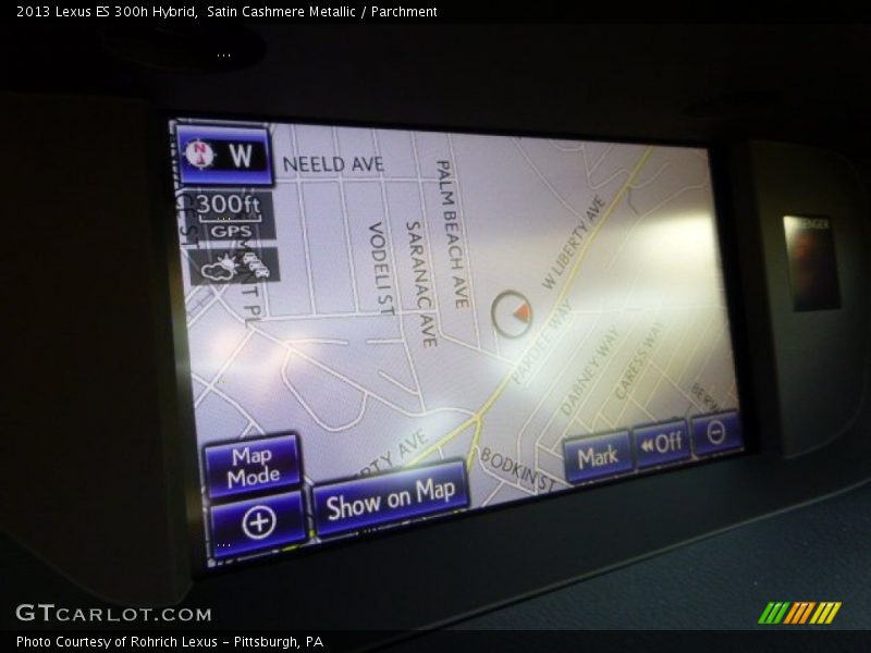 Satin Cashmere Metallic / Parchment 2013 Lexus ES 300h Hybrid