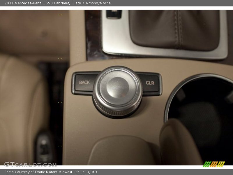 Black / Almond/Mocha 2011 Mercedes-Benz E 550 Cabriolet