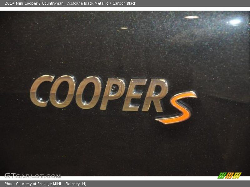 Absolute Black Metallic / Carbon Black 2014 Mini Cooper S Countryman