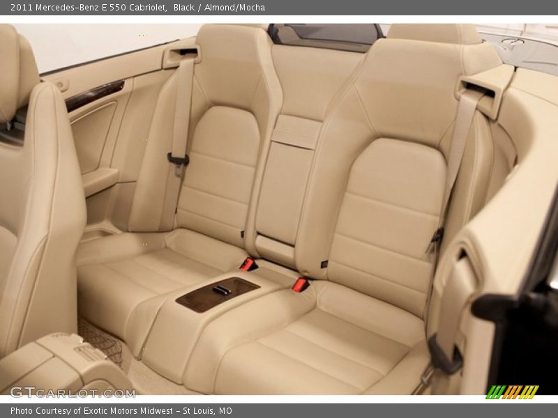Black / Almond/Mocha 2011 Mercedes-Benz E 550 Cabriolet