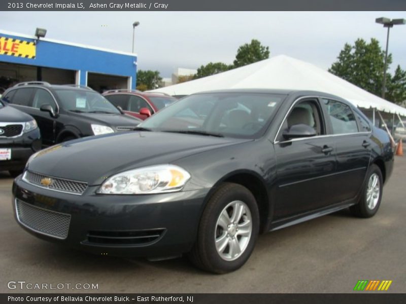 Ashen Gray Metallic / Gray 2013 Chevrolet Impala LS