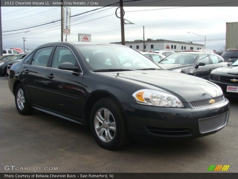 Ashen Gray Metallic / Gray 2013 Chevrolet Impala LS