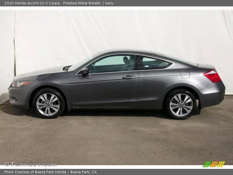 Polished Metal Metallic / Ivory 2010 Honda Accord LX-S Coupe