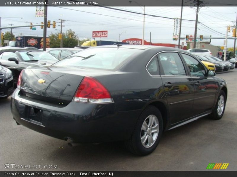 Ashen Gray Metallic / Gray 2013 Chevrolet Impala LS