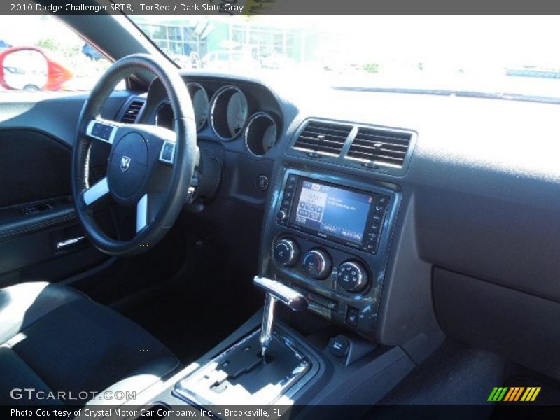 TorRed / Dark Slate Gray 2010 Dodge Challenger SRT8
