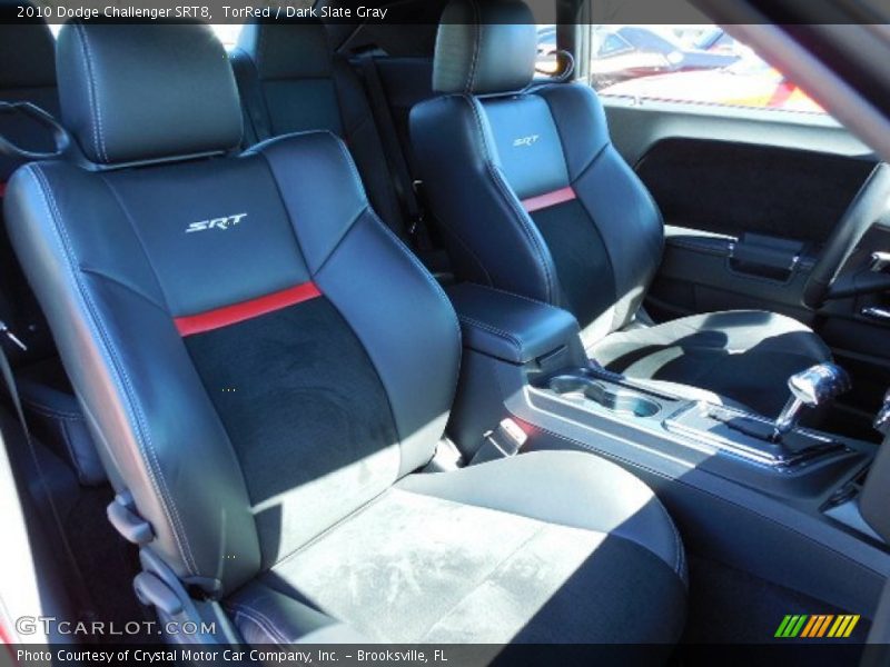 TorRed / Dark Slate Gray 2010 Dodge Challenger SRT8
