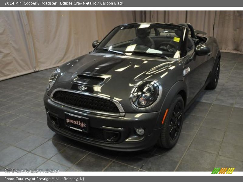Eclipse Gray Metallic / Carbon Black 2014 Mini Cooper S Roadster