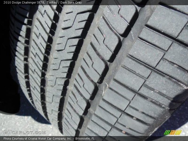 TorRed / Dark Slate Gray 2010 Dodge Challenger SRT8