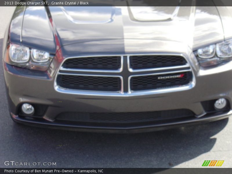 Granite Crystal / Black 2013 Dodge Charger SXT