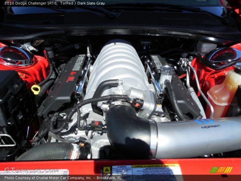 TorRed / Dark Slate Gray 2010 Dodge Challenger SRT8