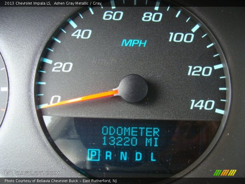 Ashen Gray Metallic / Gray 2013 Chevrolet Impala LS