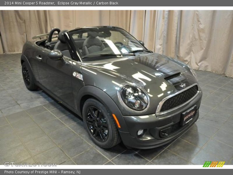 Eclipse Gray Metallic / Carbon Black 2014 Mini Cooper S Roadster