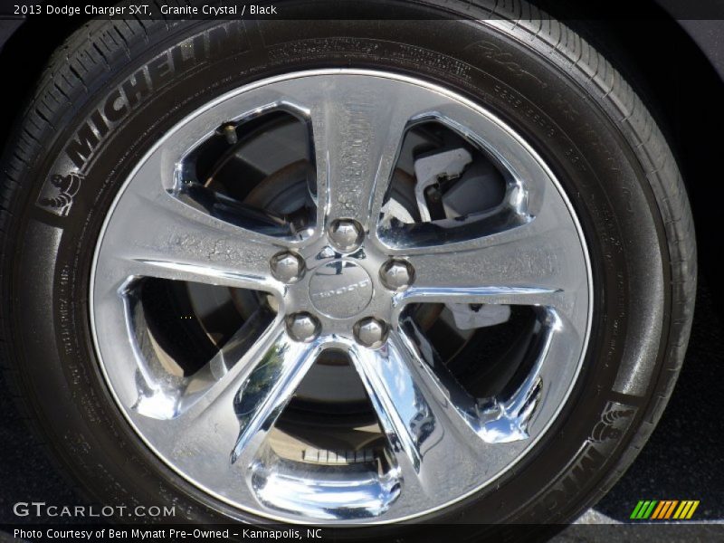Granite Crystal / Black 2013 Dodge Charger SXT