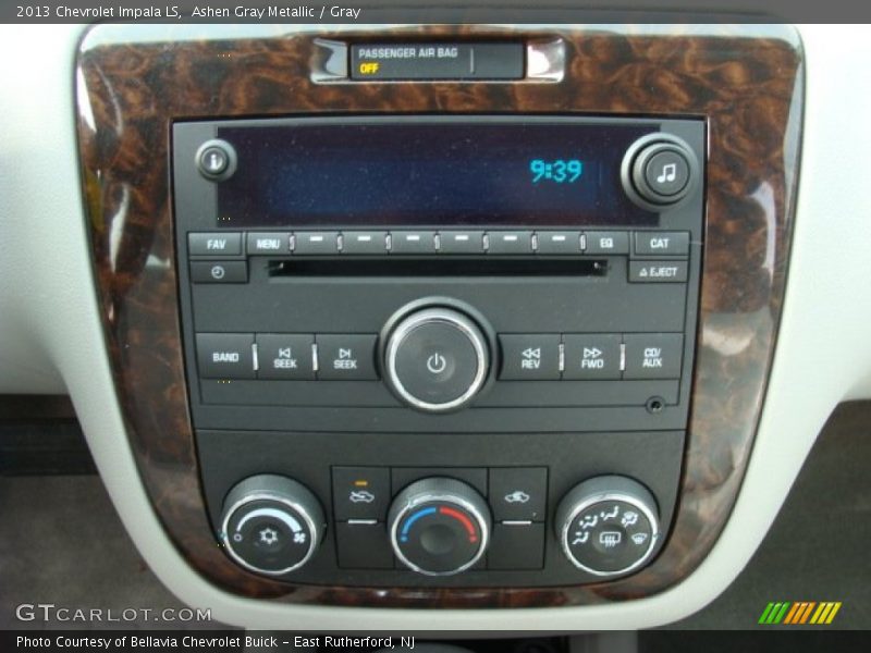 Ashen Gray Metallic / Gray 2013 Chevrolet Impala LS