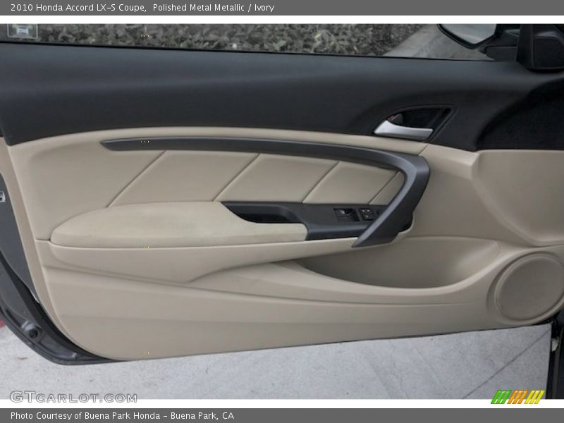 Polished Metal Metallic / Ivory 2010 Honda Accord LX-S Coupe