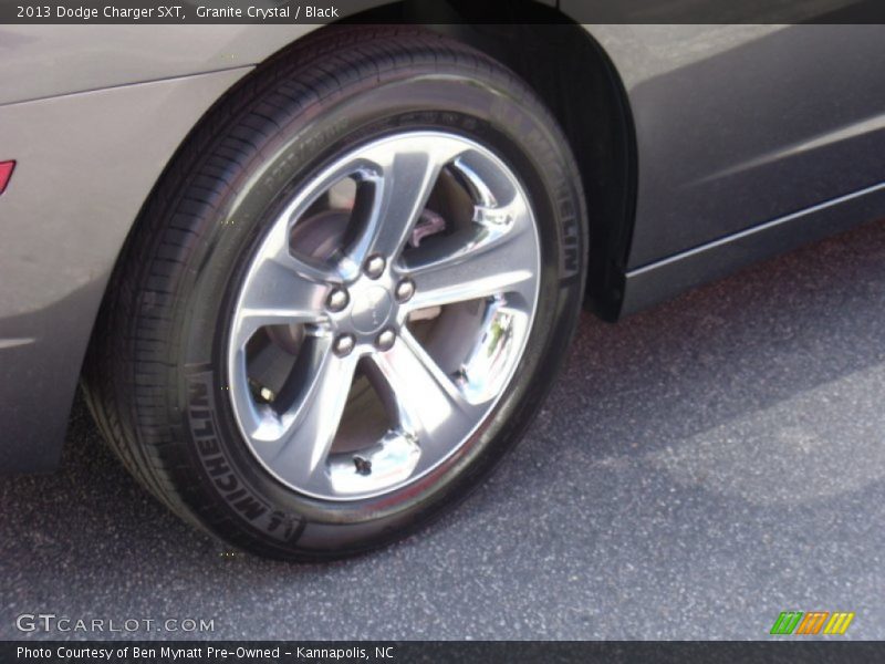 Granite Crystal / Black 2013 Dodge Charger SXT