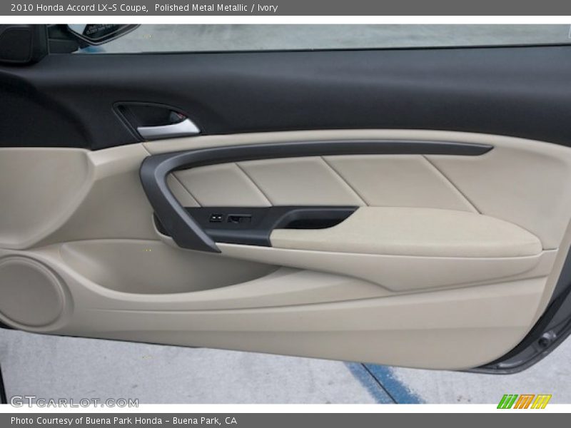 Polished Metal Metallic / Ivory 2010 Honda Accord LX-S Coupe