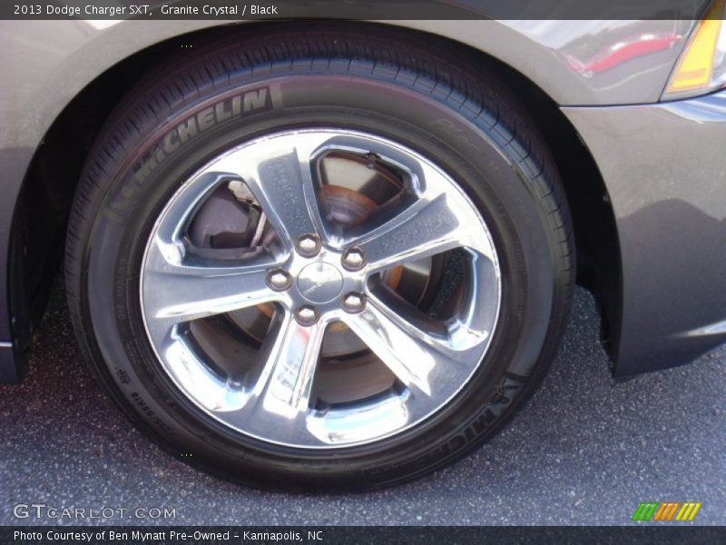 Granite Crystal / Black 2013 Dodge Charger SXT