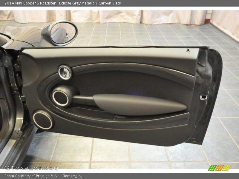 Eclipse Gray Metallic / Carbon Black 2014 Mini Cooper S Roadster