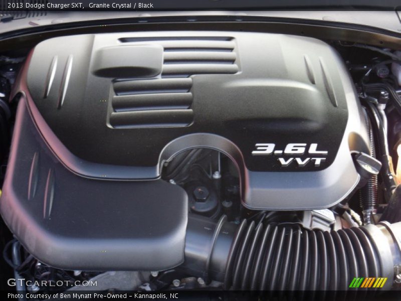 Granite Crystal / Black 2013 Dodge Charger SXT