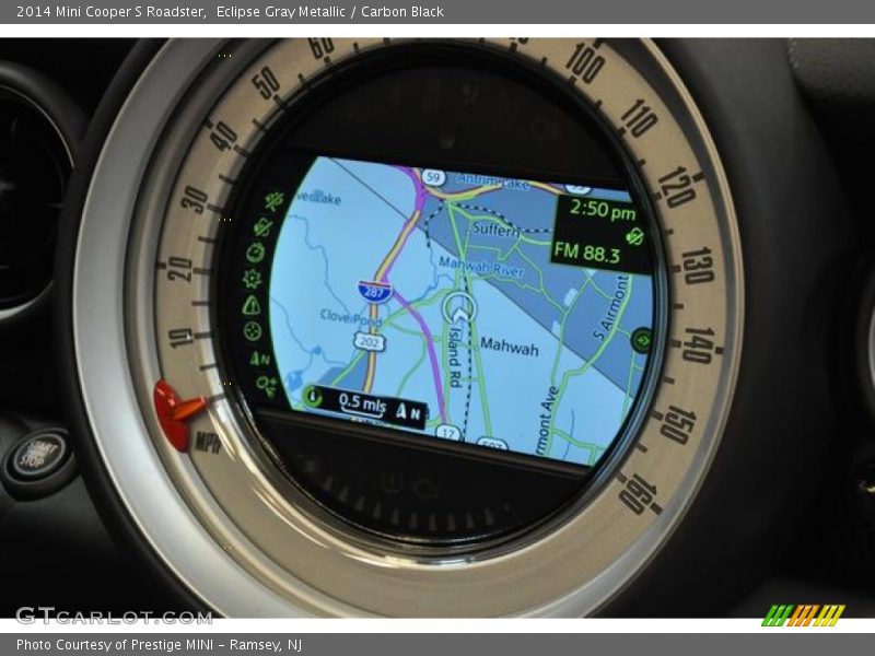 Eclipse Gray Metallic / Carbon Black 2014 Mini Cooper S Roadster