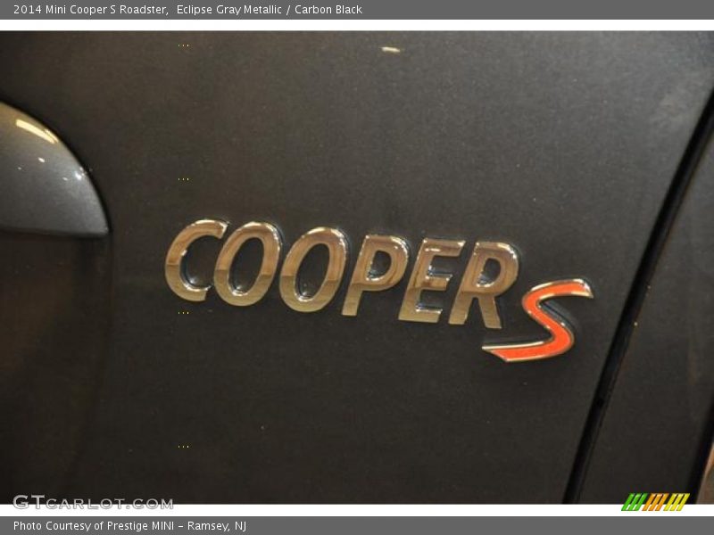 Eclipse Gray Metallic / Carbon Black 2014 Mini Cooper S Roadster