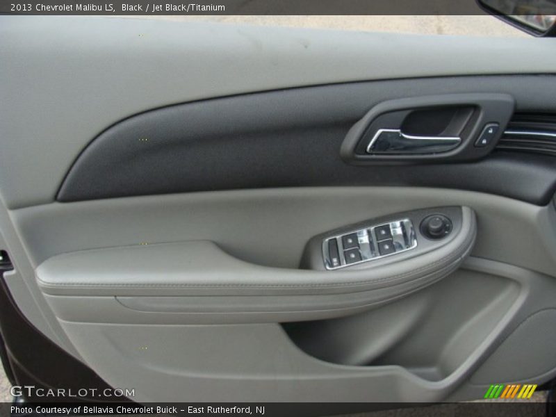 Black / Jet Black/Titanium 2013 Chevrolet Malibu LS