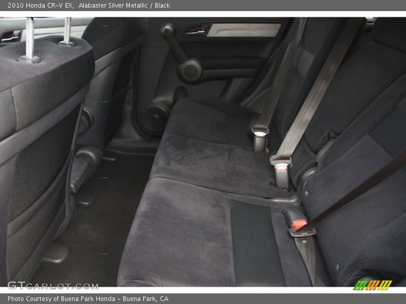 Alabaster Silver Metallic / Black 2010 Honda CR-V EX